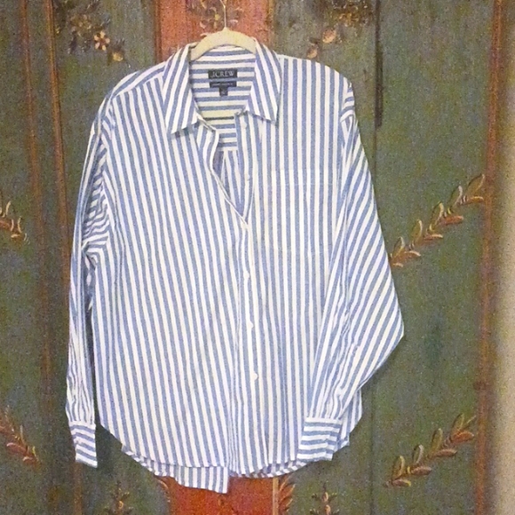 J Crew ÈTIENNE OVERSIZE FIT L - Picture 1 of 2